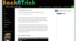 Desktop Screenshot of hackntrick.com