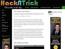 Tablet Screenshot of hackntrick.com